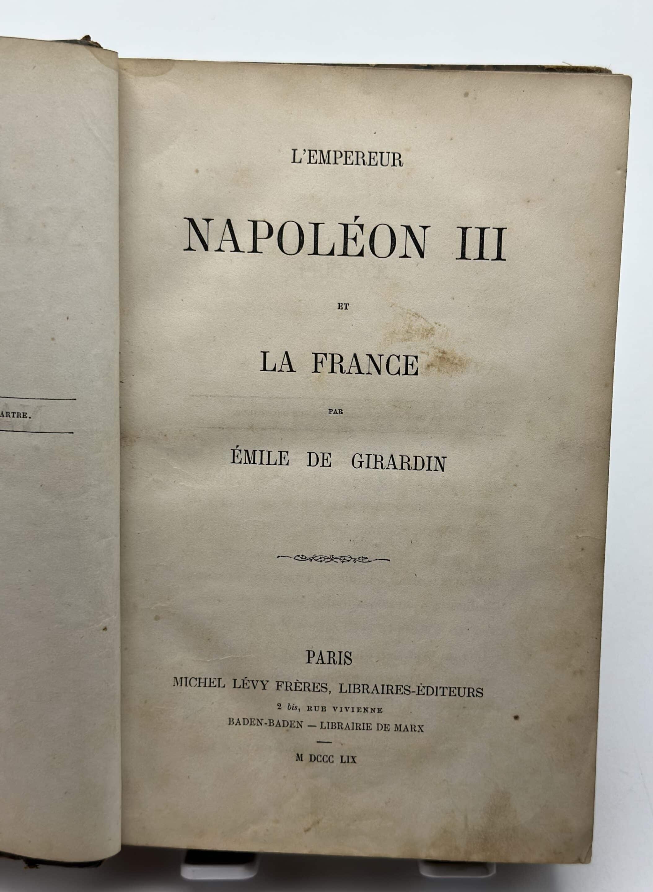 Pièce 1 Franc 1859 A - Napoléon III SUPERBE, Collection DVGM-1129